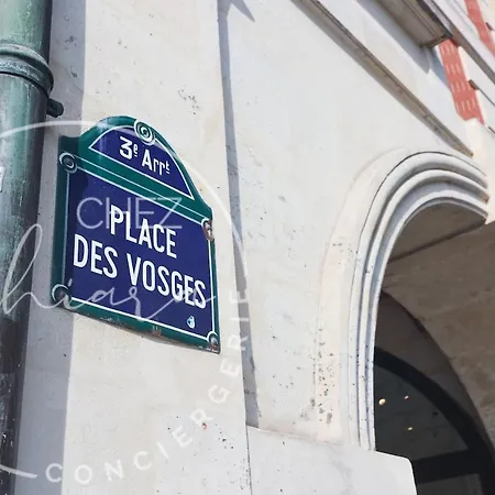 Apartman Place Des Vosges Chic&cultural Párizs
